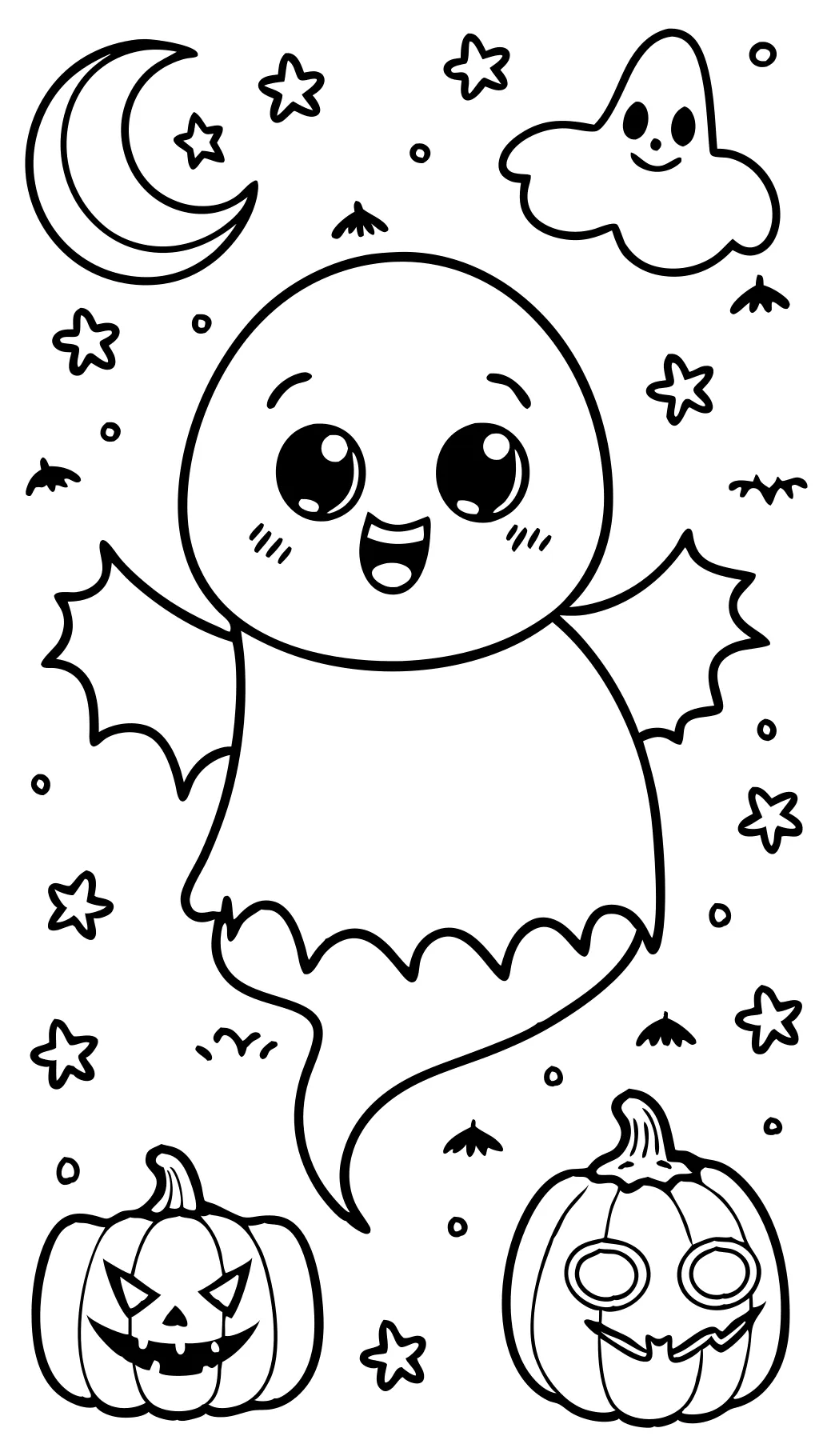 coloring pages ghost